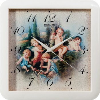 Часы настенные П-А7-327 Ангелы в Железногорске - zheleznogorsk.mebel54.com | фото