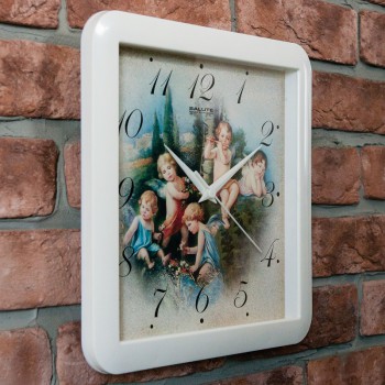 Часы настенные П-А7-327 Ангелы в Железногорске - zheleznogorsk.mebel54.com | фото