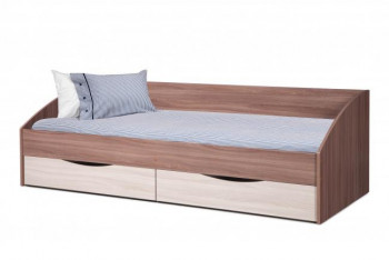 Кровать одинарная "Фея-3" (симметричная) в Железногорске - zheleznogorsk.mebel54.com | фото