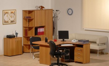 Мебель для персонала Рубин 42 Светлый миланский орех в Железногорске - zheleznogorsk.mebel54.com | фото