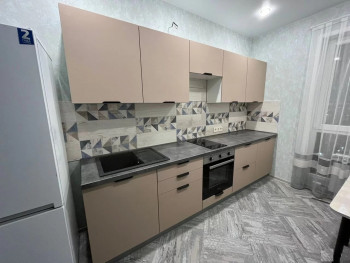 Модульная кухня Норд 2,5 м (Софт какао/Белый) в Железногорске - zheleznogorsk.mebel54.com | фото