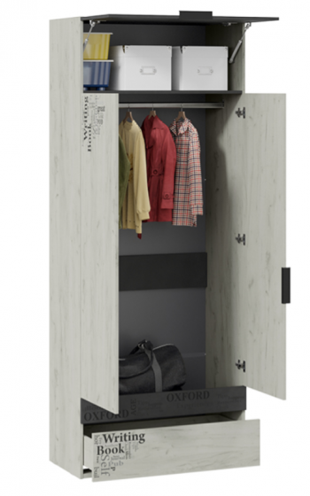 Шкаф комбинированный для одежды «Оксфорд-2» в Железногорске - zheleznogorsk.mebel54.com | фото