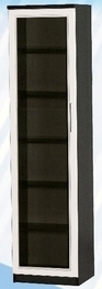 Шкаф средний со стеклодверью ДЛЯ ГОСТИНОЙ ШСС-450 Венге/Дуб выбеленный в Железногорске - zheleznogorsk.mebel54.com | фото