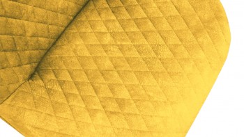 Стул «Оливер» К3 Белый/Микровелюр Wellmart Yellow в Железногорске - zheleznogorsk.mebel54.com | фото